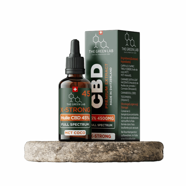 Huile CBD x-strong, x-strong CBD oil, x-strong cbd öl