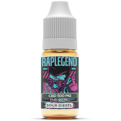 E-liquide CBD Raplegend – Sour Diesel