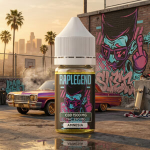 E-liquide CBD Raplegend Sour Diesel 10ml / 30ml - Full Spectrum, 5% CBD, 0.9% THC - The Green Lab
