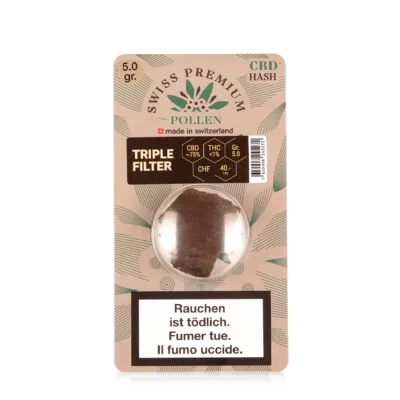 Triple Filtré – Hash CBD d’Exception