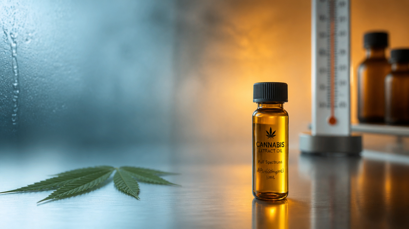 Article Blog Stabilité CBD THC Température Extraits Cannabis - Contenu éditorial, CBD variable, THC variable - The Green Lab